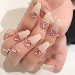 セミロング ネイル マツエク・マツパ be-cares beauty(豊川店のネイルデザイン