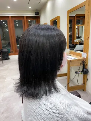 ミディアム カラー ゆうと/ショート /ショートボブ/ボブのヘアスタイル