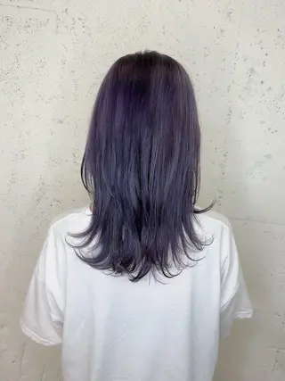 ロング カラー 310【サンイチマル】所属・透明感ハイトーン🦄 キラ🌈のヘアスタイル