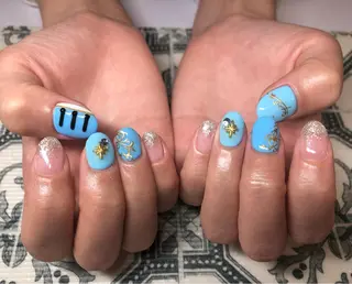ネイル いちじゅう あおいのネイルデザイン