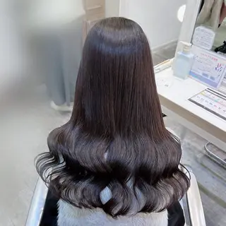 ロング 🥀暖色/エクステ/ 長さだし/横浜/のヘアスタイル