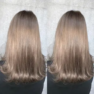 ロング カラー 🌈艶ハイトーン🌈 心を込めます🤝涼介のヘアスタイル