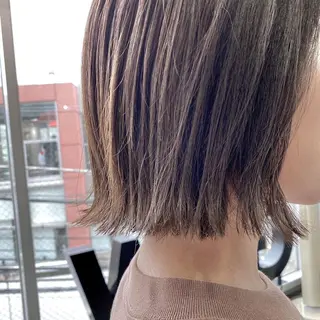 ミディアム カラー ヘアアレンジ 【ダメージレス施術】 【透明感】北村 拓也のヘアスタイル