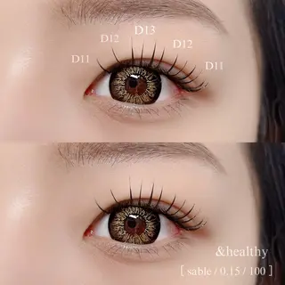 マツエク・マツパ HARUHARU Reiのマツエク・マツパデザイン