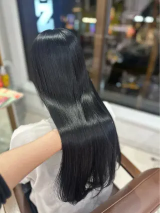 ロング カラー 髪質改善透明感カラー 🤍Nanakoのヘアスタイル