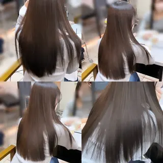 ロング 韓国ヘア🤍🇰🇷 ‪🫶🏻吉満のヘアスタイル