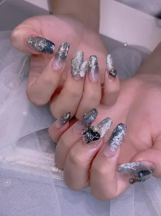 ネイル 長さだし専門店 M2　rikaのネイルデザイン