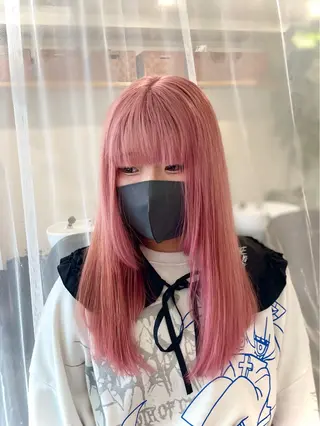 ロング カラー GaKu/ハイトーン /ブリーチ/レイヤーのヘアスタイル