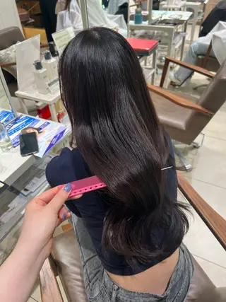ダブルカラー/髪質 改善🫧池田優紀のヘアスタイル