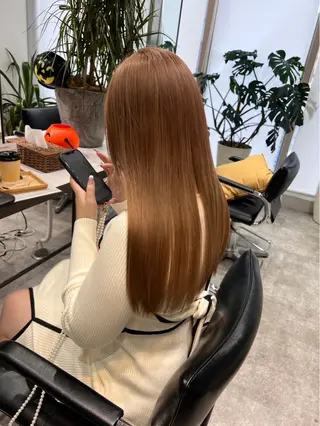 ロング #ブリーチカラー Yuikaのヘアスタイル