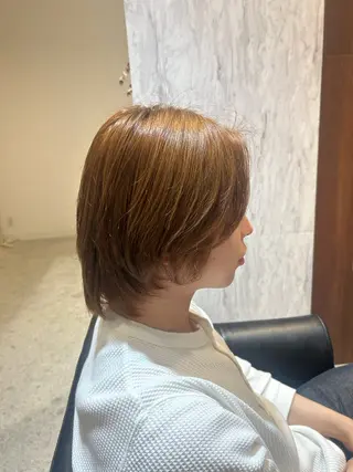 カラー メンズ パシフィックダズール コパン店所属・久貝 よしののヘアスタイル