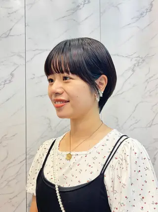 ショート miu /透明感カラーのヘアスタイル