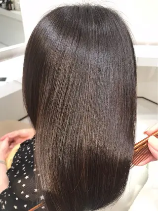セミロング 透明感カラー✨ Midoriのヘアスタイル