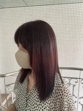 ロング 池田 亮雅のヘアスタイル