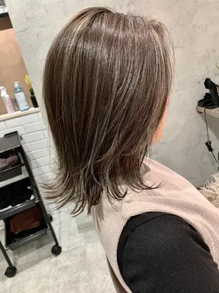 ミディアム 髪質改善will hairdesignのヘアスタイル