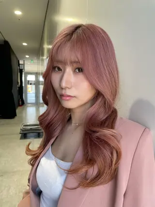 ロング カラー 🦖JIN HAIR DESIGN🦖のヘアスタイル