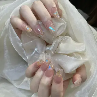 ネイル By moonネイル 🌷ワンホン/韓国風のネイルデザイン