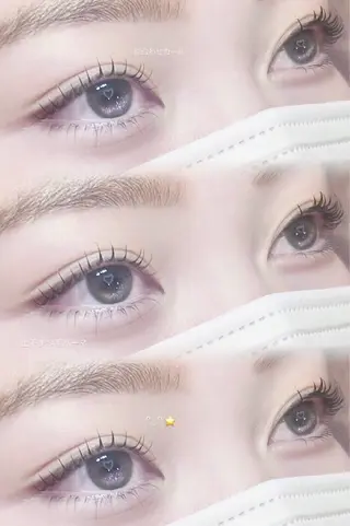 マツエク・マツパ Ran ☆彡のマツエク・マツパデザイン