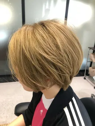 ショート 瀧尻 涼のヘアスタイル