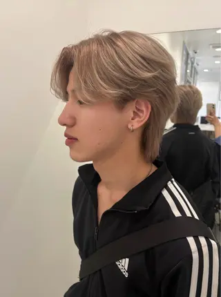 カラー メンズ sayaka /西新🛋のヘアスタイル