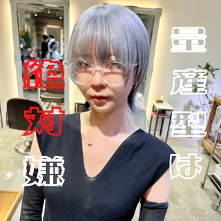 ショート 【ロングウルフカット 姫カット】伊藤裕哉のヘアスタイル