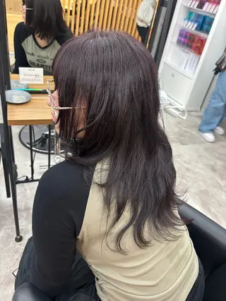 ロング 長谷川 日南のヘアスタイル