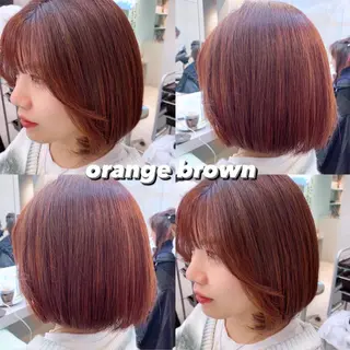 ショート カラー 岡野 静華のヘアスタイル