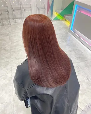 ロング カラー ヘアアレンジ 韓国風グレージュ 🤍たくみ🤍のヘアスタイル