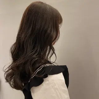 ロング カラー 似合わせバランス得意 青野さくらのヘアスタイル