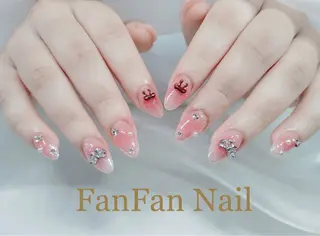 ネイル FanFan 長さ出し専門のネイルデザイン