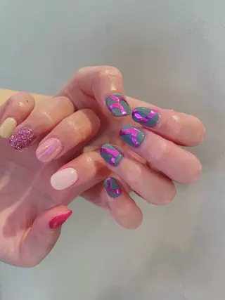 ネイル SALON VILLAGE AOYAMA 2nd.所属・NAKAMURA HARUKAのネイルデザイン