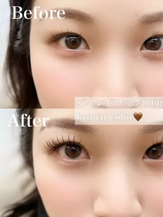 マツエク・マツパ MûRIR所属・MûRIR Ayaのマツエク・マツパデザイン