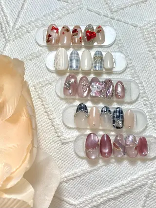 ネイル nail atelier  new moon所属・デザイン可愛いと評判 🌙new moonのネイルデザイン
