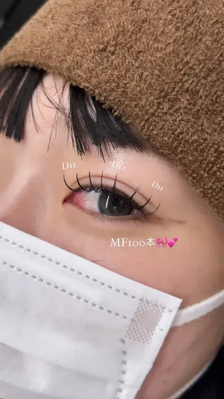 マツエク・マツパ Shucre栄店🤍 nanakaのマツエク・マツパデザイン