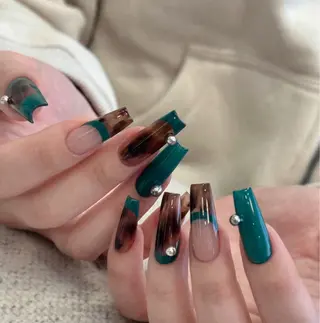 ネイル 長さだし専門店 M2 rikaのネイルデザイン