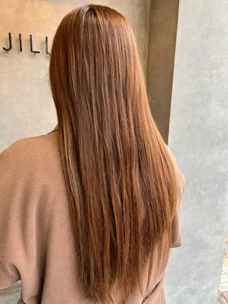 ロング カラー N°jillva 𝑘𝑎𝑟𝑖𝑛のヘアスタイル