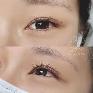 カラー マツエク・マツパ パーフェクトウィンク ちぢいわみのりのマツエク・マツパデザイン