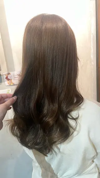 ロング カラー 似合わせカラー/ えみな🍊✨️のヘアスタイル