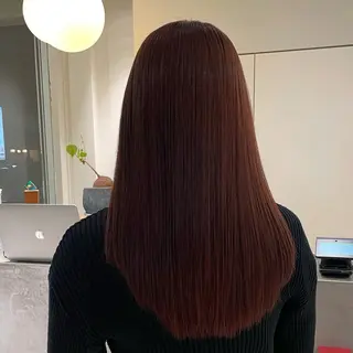 ロング 安西 香利奈のヘアスタイル