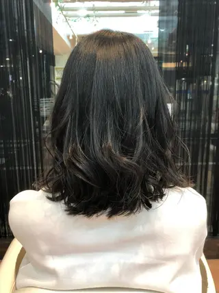 ミディアム 韓国風カット osugiのヘアスタイル