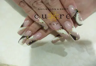 ロング ネイル ネイルサロン Cureのネイルデザイン