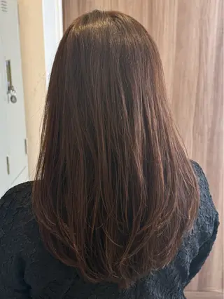 セミロング Grandoll Luxe所属・大神 鈴夏のヘアスタイル