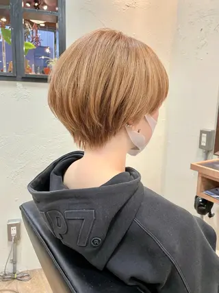 ショート OPShair　ANELLO所属・ショート/ボブ/ メンズ/縮毛矯正のヘアスタイル