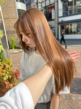 ロング 髪質改善lab.em.梅田店所属・大森 一慶のヘアスタイル