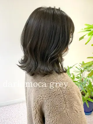 セミロング カラー clomus所属・YUKA艶髪 🌸寛ぎ部屋のヘアスタイル