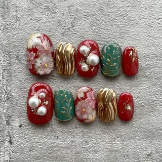 ネイル 東 千夏のネイルデザイン