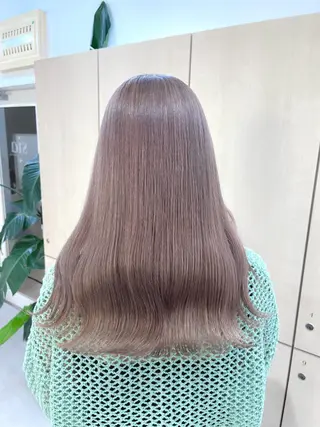 ロング I S所属・🌿透明感カラー‪ 縮毛矯正✨かずきのヘアスタイル