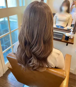 ロング カラー shiori ❤︎ /透明感カラーのヘアスタイル