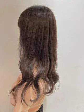 ロング カラー 🐺ウルフ/レイヤー 似合わせ‎🤍沙羅のヘアスタイル