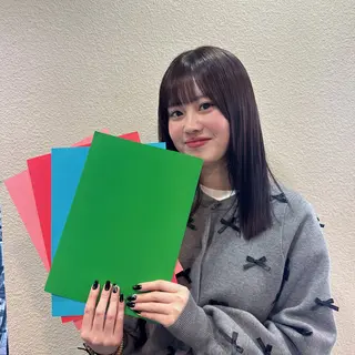 ミディアム カラー ハイトーン/パーソナ ルカラー診断・ユキノのヘアスタイル